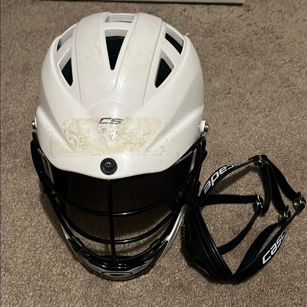 White and Black Kids Helmet